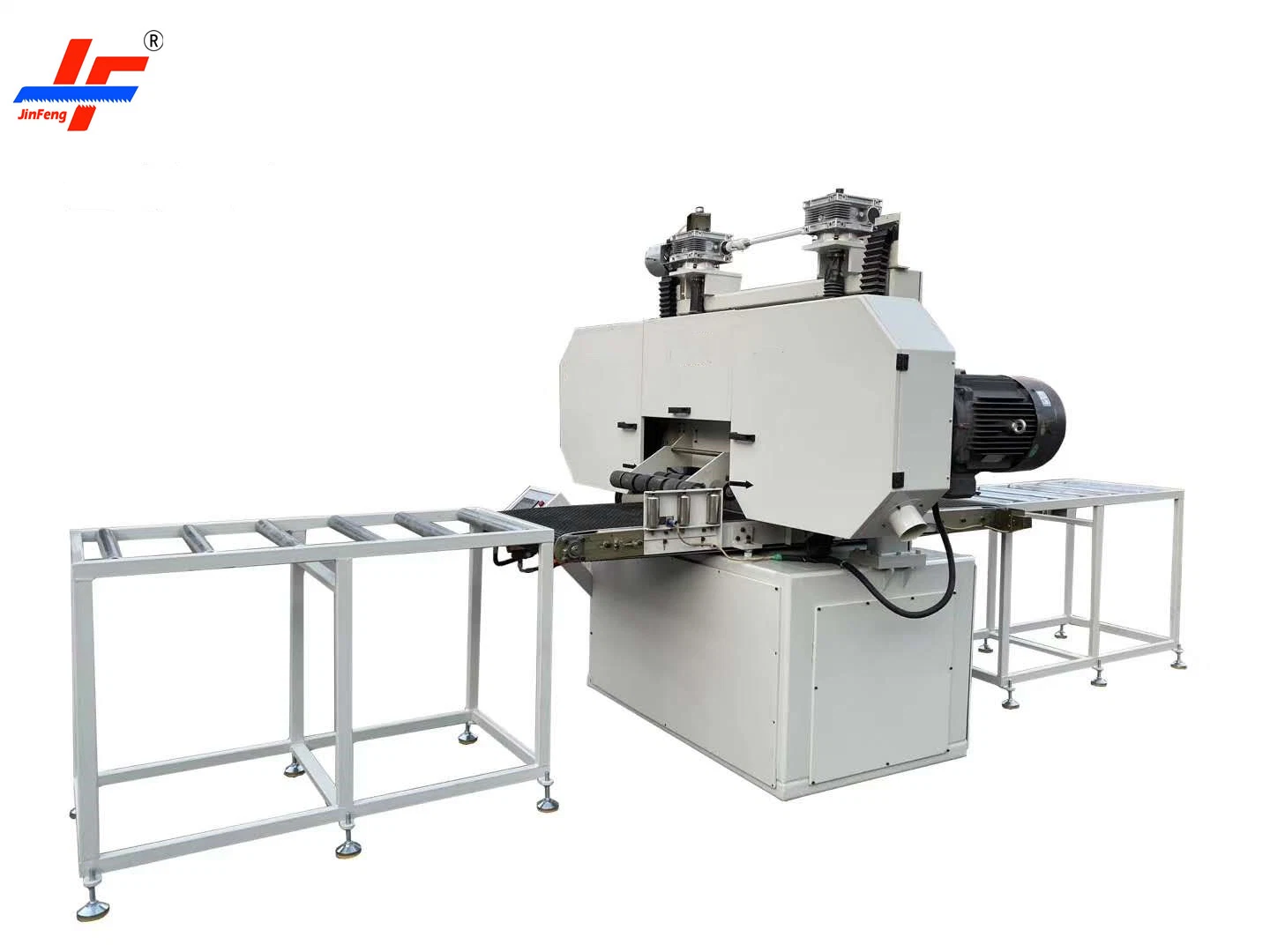 Air Suction Finger Joint Board Cutting Horizontal Band Saw for Wood Log