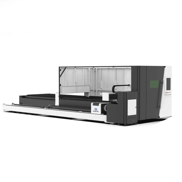 3kw 4kw High Power Fiber Laser Cutting Sheet Tube Machine