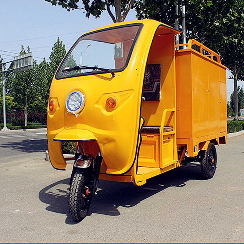 Belle et utile machine de lavage de voiture tricycle électrique populaire.