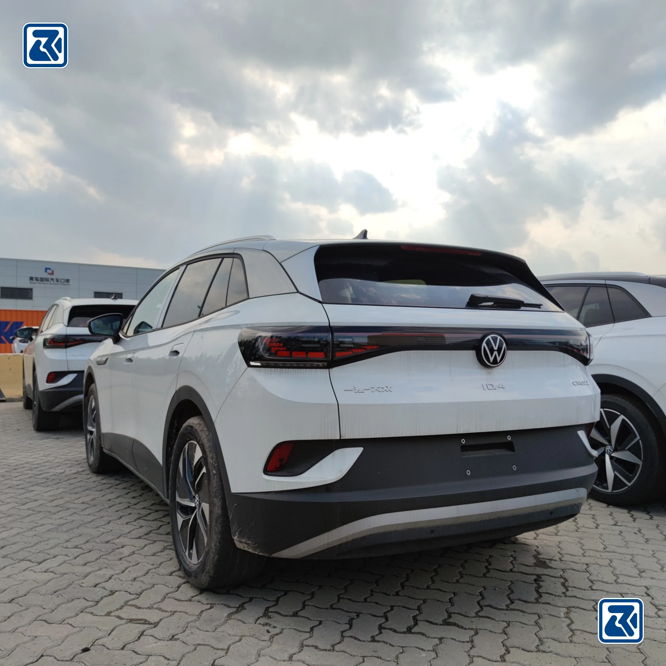 2022 conduite à gauche voiture d'occasion Volkswagen ID6 ID4 Crozz PRO Vus électrique 7 places 100 %+ couleur Prime ID6X