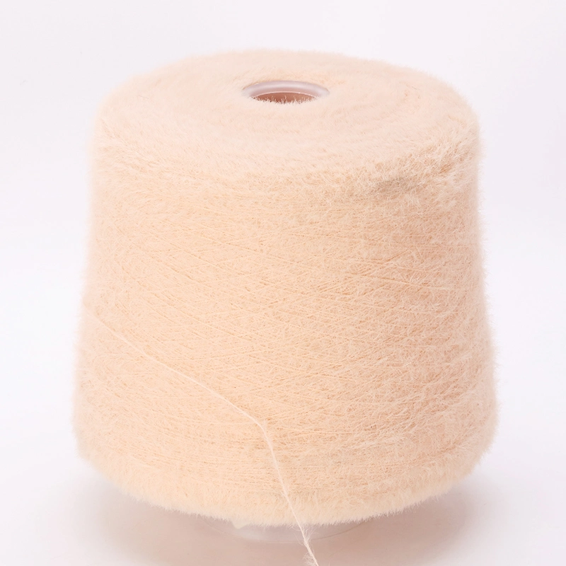 1,3 cm Eyelash (tissu de fourrure Mink) 100% Nylong fils