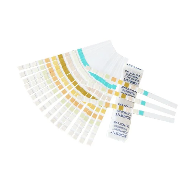 China Manufacturers Albumin Detection Urinalysis Reagent Test Strips for Urine