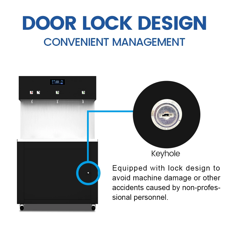 Kangen Water Machine Commercial Water Dispenser 3 Faucets Hot and Cold Water Dispenser with Cooling System