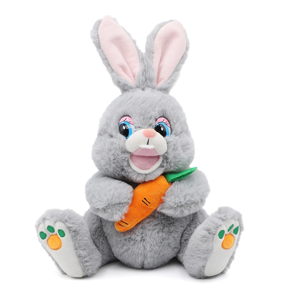 Conejito de Pascua Conejo de Cuchón largo Color de oído relleno suave conejito Animal Plush Bunny Juguete