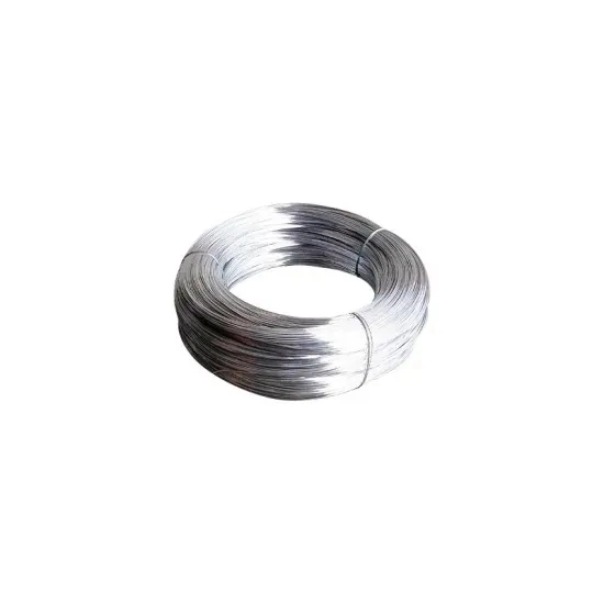 0.573mm de acero de hierro galvanizado alambre vinculante para la elaboración de grapas.