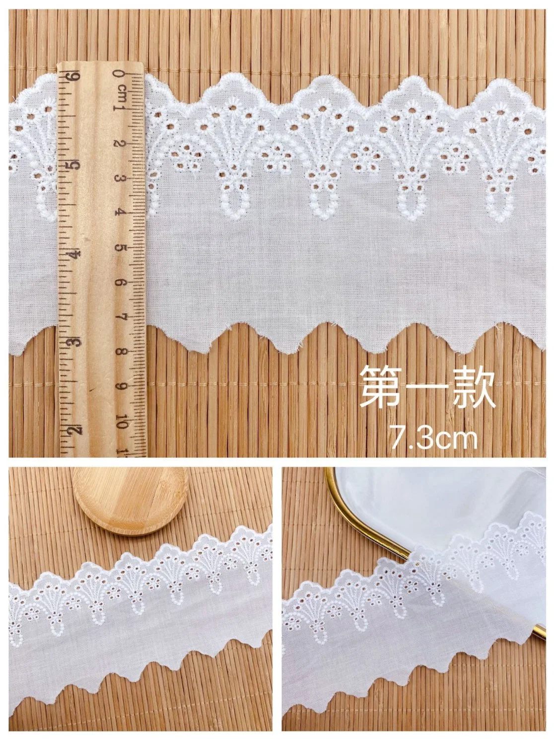 Lace Wholesale/Supplier Clothing Accessories Cotton Thread Hollow Small Flower Water Soluble Lace