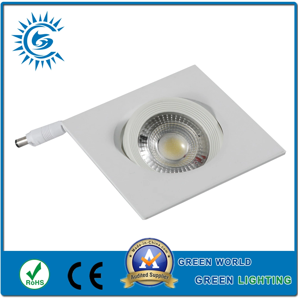 Adjustable 7wdimmable Recessed COB LED Ceiling Down Bulb