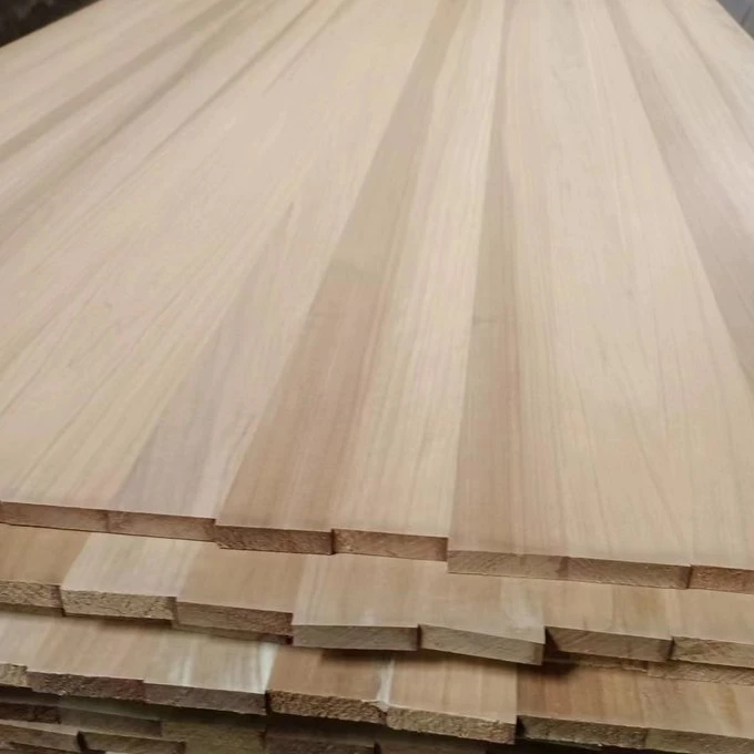 لوح خشب ذو حافة صلبة مشقوق بالخشب ورقة الخشب المصنع