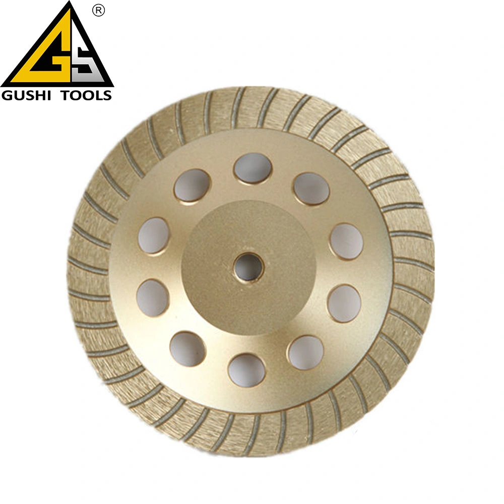 Factory Wholesale/Supplier 4"-9" Diamond Turbo Grinding Wheel for Grinding Granite