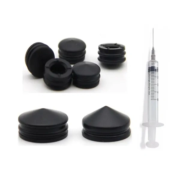 Material: 3 ml/5 ml/10 ml, orifícios, pistão de borracha para seringa pré-comprimida tipo