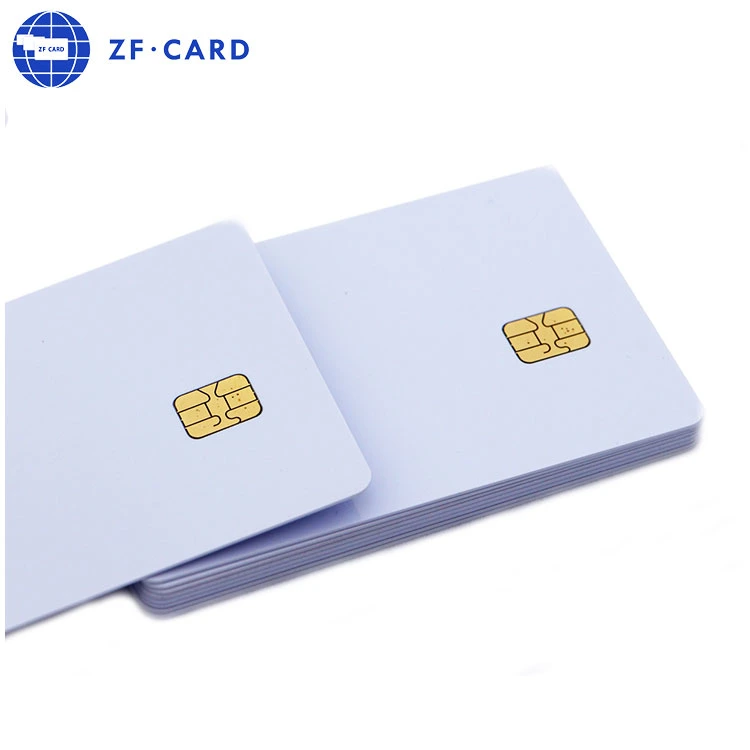 Contact Chip IC Sle4442 Smart PVC Blank White Card