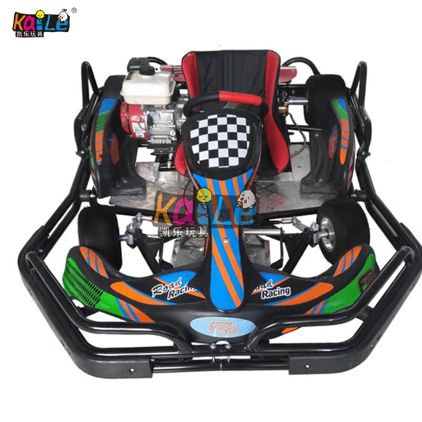 Barato 200cc/270cc para adultos con parachoques de seguridad de acero Certificado CE Go Kart de carreras