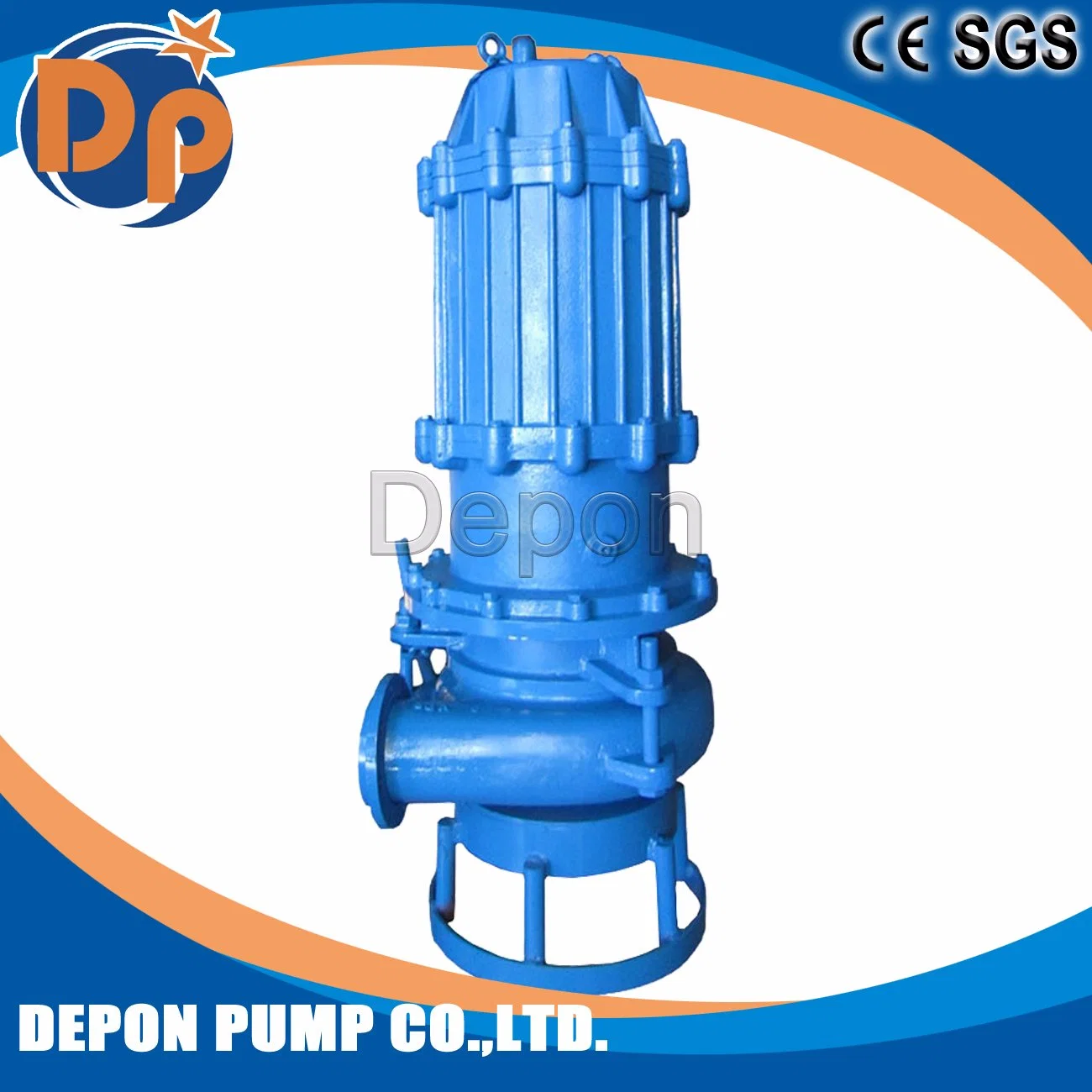 Cast Iron Dredging High Pressure Dirty Water Material Submersible Water Pump