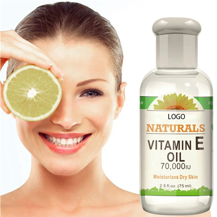 Óleo de massagem corporal completo de vitamina e natural hidratante Para pele seca