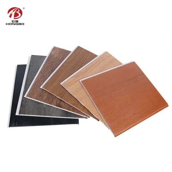 Various Color Wood Grain PVC Wall Panels PVC Ceiling in Good Quality