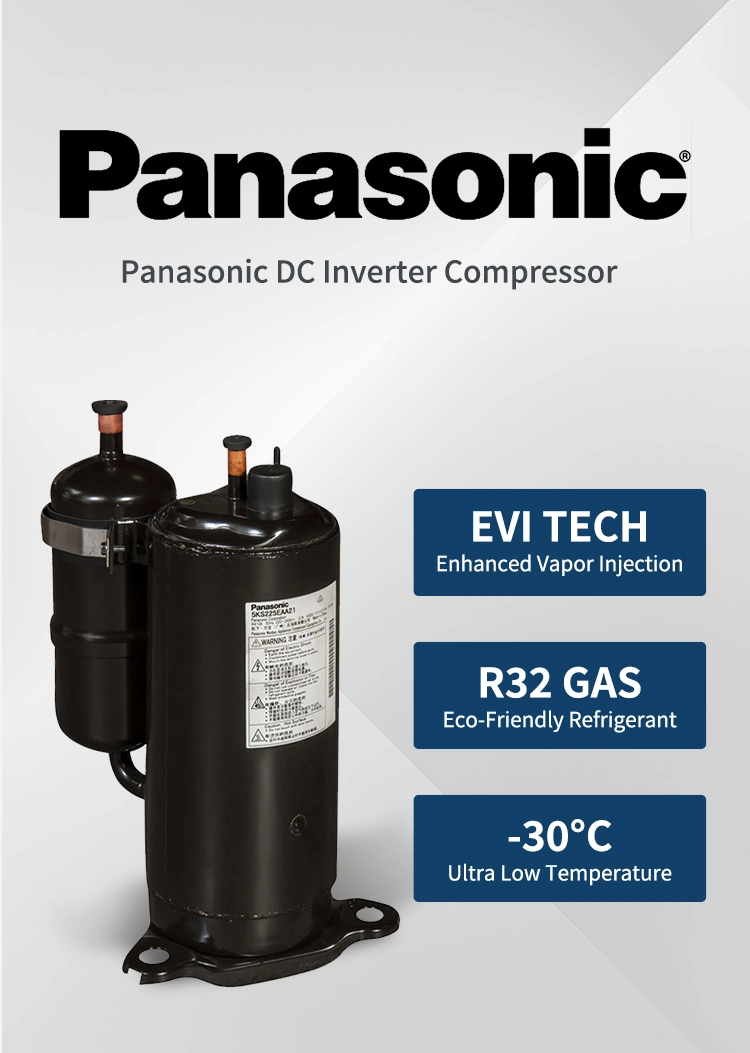 R32 Bomba de Calor Evi de fuente de aire Warmepumpe Monolock Inversor dc de 9 Kw de calentadores de agua