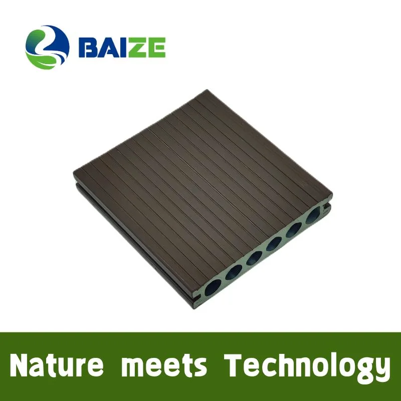 ASA Co-Extruded Waterproof WPC Decking Wood Plastic Composite Flooring