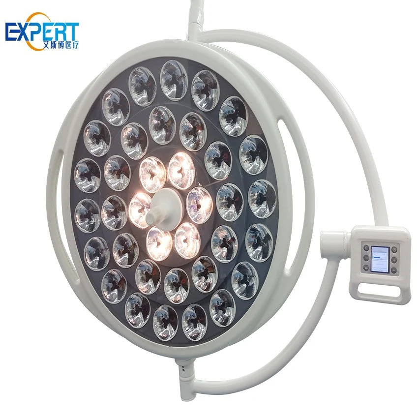 Bloc opératoire médical lumière chirurgie et chirurgie lampe Double Plafonnier Type de plafond fonctionnement de caméra externe éclairage