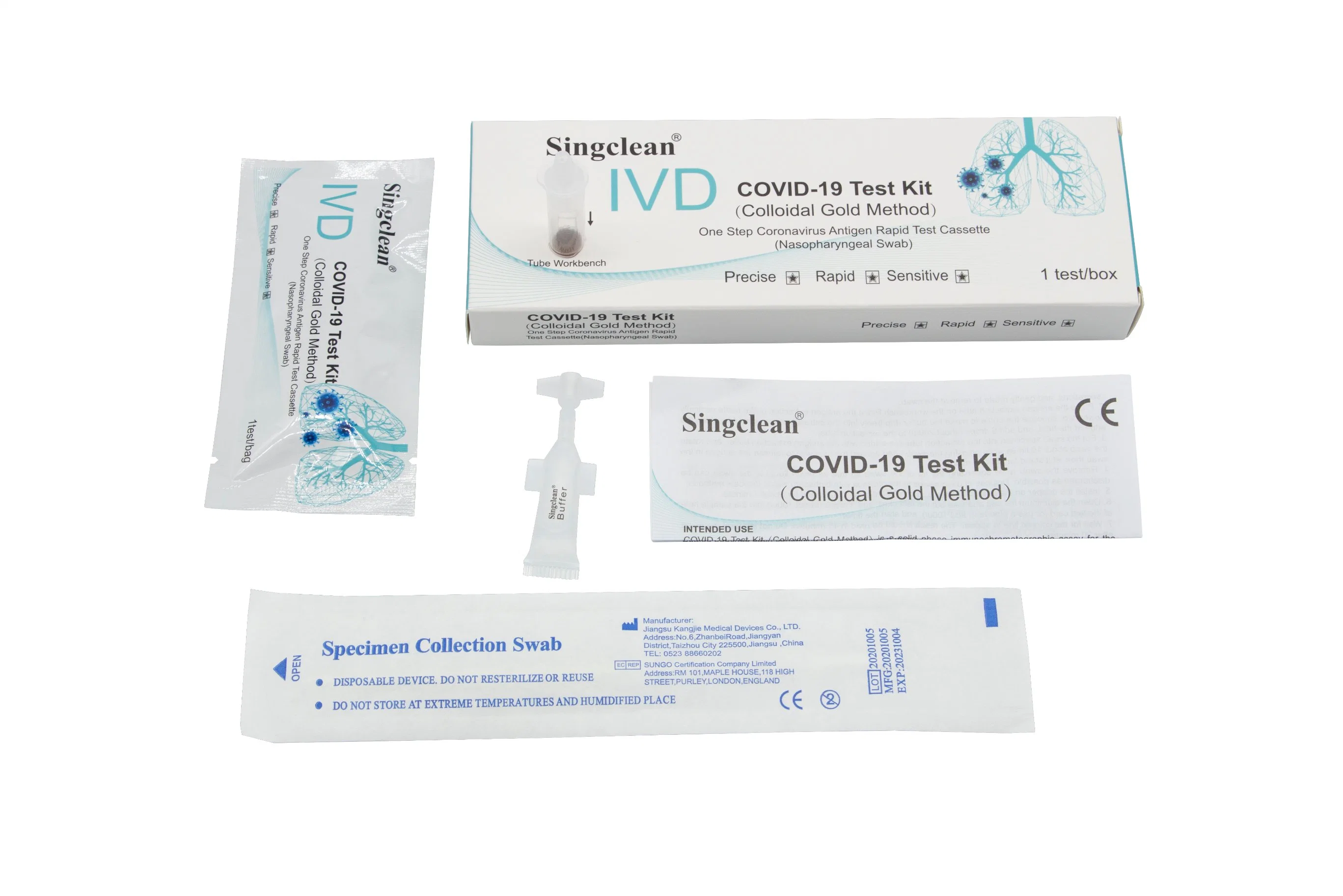 Chinese Whitelist Rapid Diagnostic Test Kit with CE Certificate