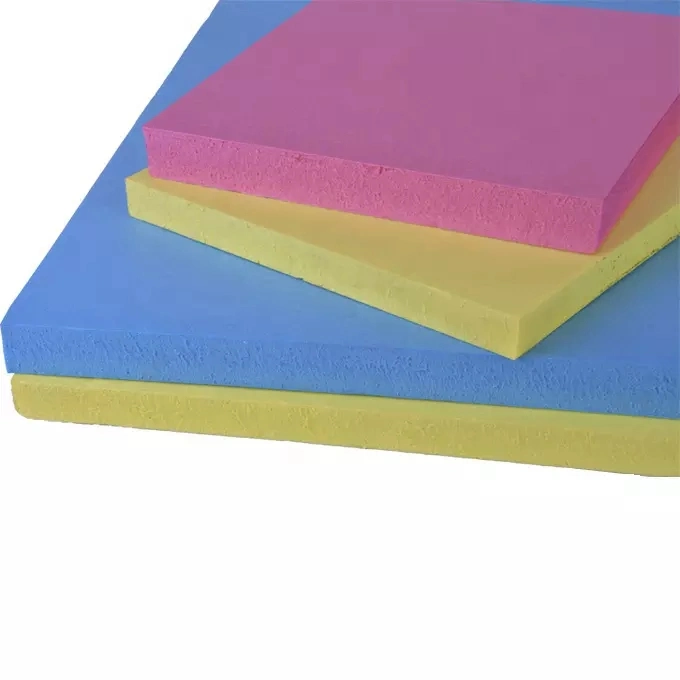 100% Virgin Material Extruded Polystyrene Foam Insulation Board PVC Foam Sheets