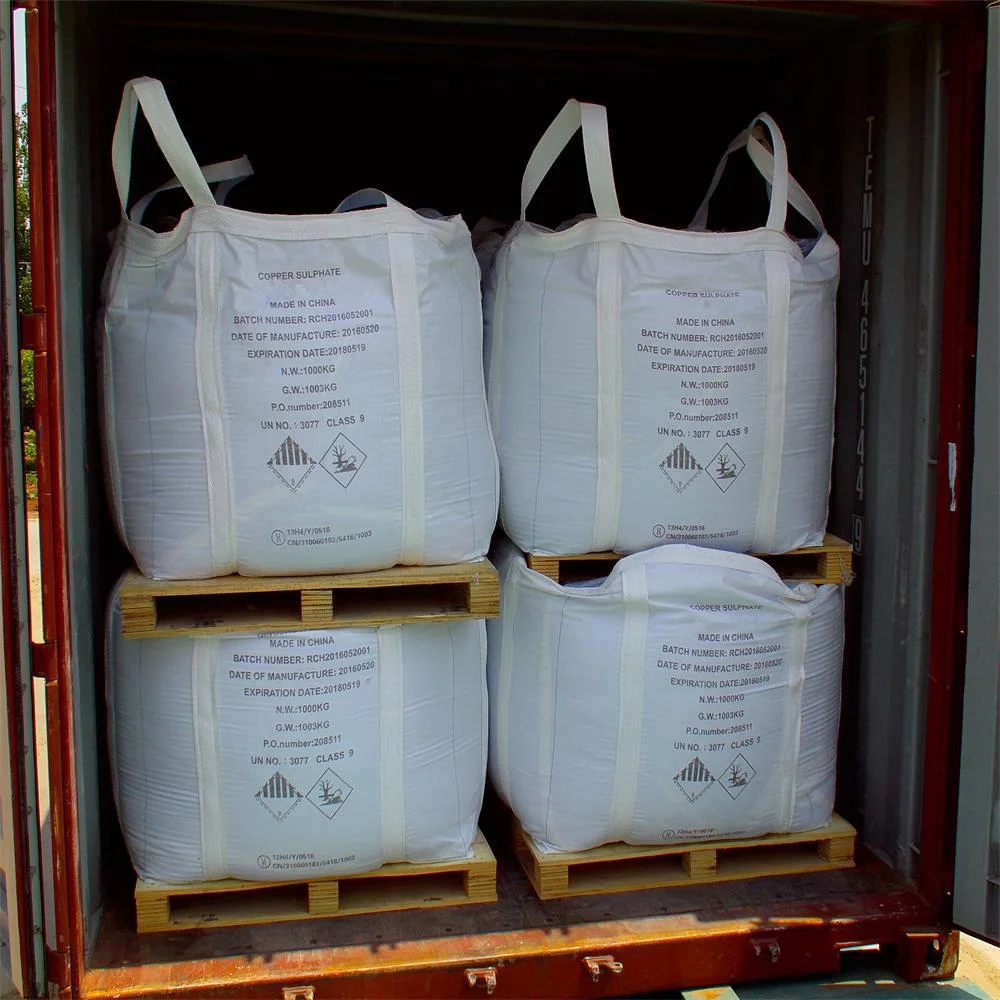 High Purity Fertilizer Grade Blue Vitriol Copper Sulphate Pentahydrate