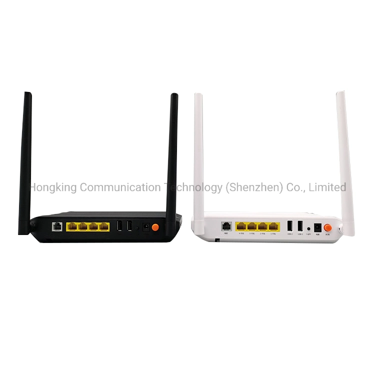 Горячая продажа 4ge 2USB GPON FTTH версия на английском языке модем Gpon для Fiberhome Hg6143D ONU Ont