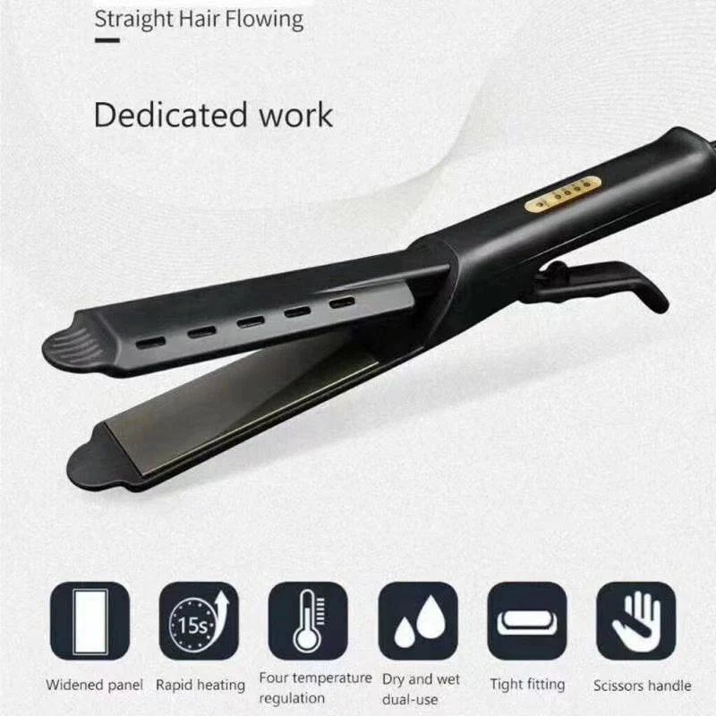 أدوات التصميم الجديدة جهاز تمليس الشعر مكواة بخارية مسطحة