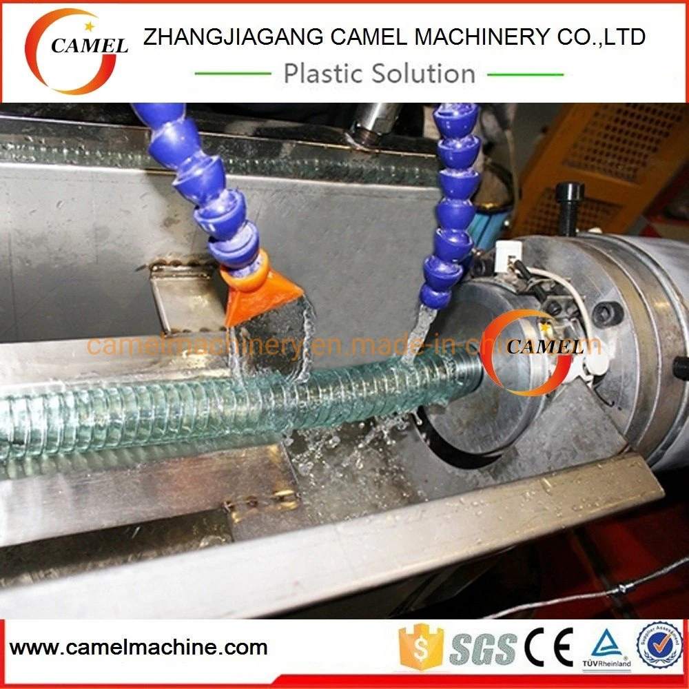 High quality/High cost performance Steel Wire PVC Pipe High Abrasion High Pressure Rubber Hose Making Machine