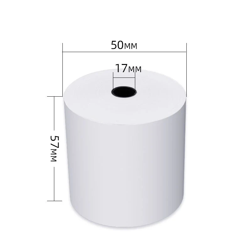 Top Manufacturer Thermal Till Rolls 57X40 Paper Rolls Cash Register Paper 58mm Thermo Paper