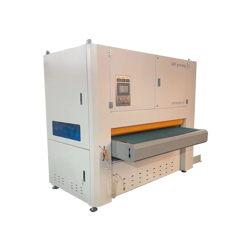 Automatic Available Wide Metal Sheet Belt Sander for Surface Aluminum Iron Copper Panel Deburring Sanding Machine