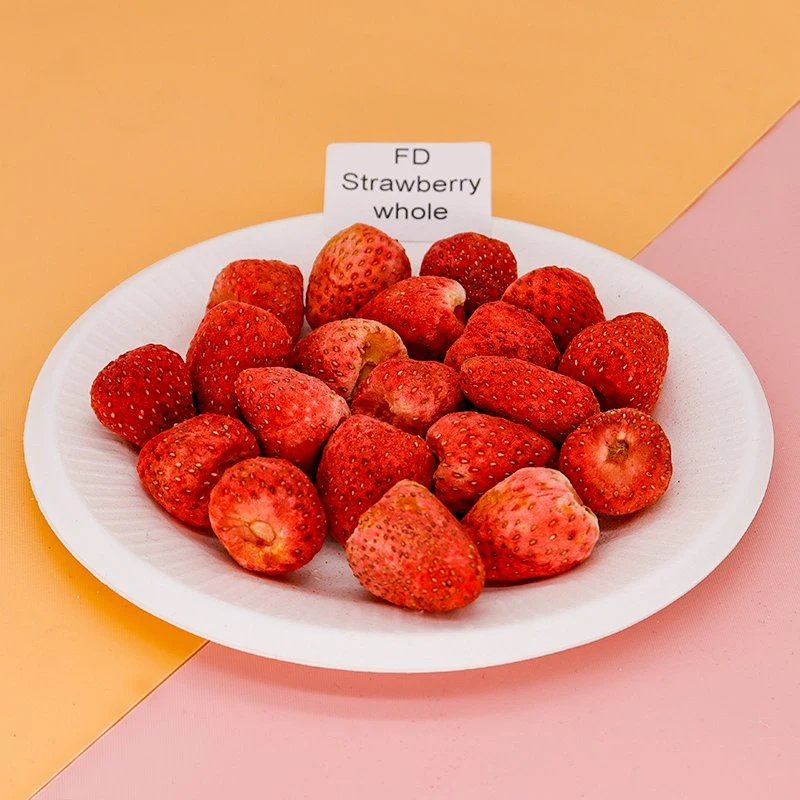 Wholesale/Supplier Market 100% Natural No Additives No Preservatives Freeze Dried Strawberry