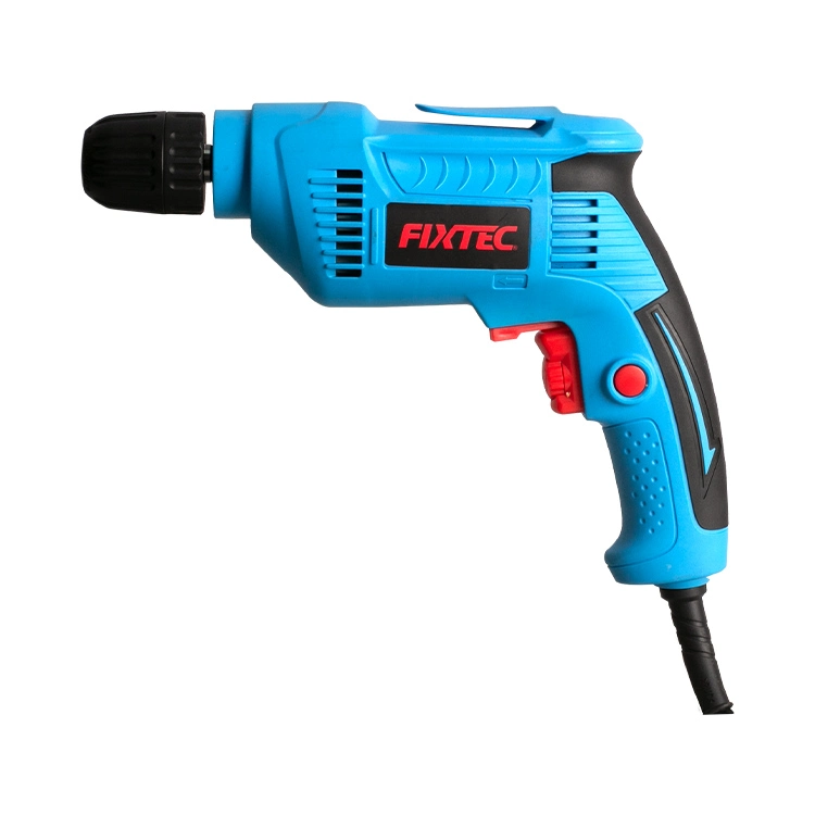 Fixtec Power Tool 550W 10mm Hand Portable Electric Drill of Electric Drill Machine