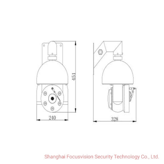 2MP 20X Full Explosion Proof PTZ Dome IR Camera for Hazardous Area