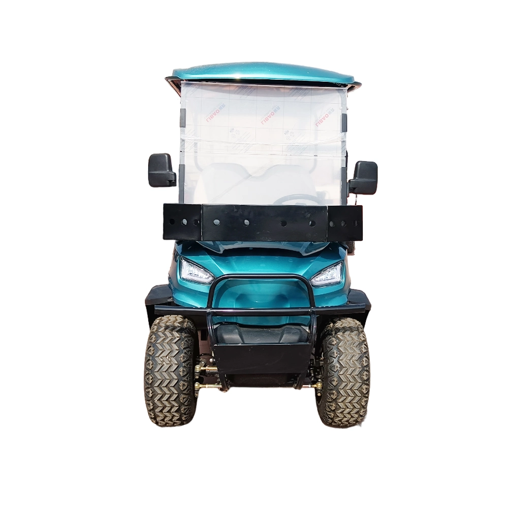 CE Approved China Made 4 Seat Lead-Acid/Lithium Batteries Electric Aluminum Wheel Golf Cart