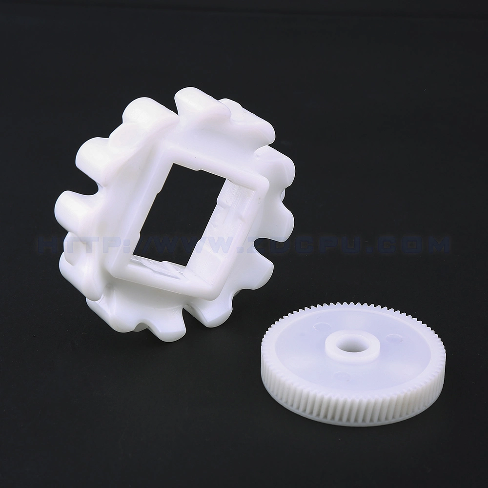 Customized Design High Precision UHMWPE Plastic Helical Gears Manufactures