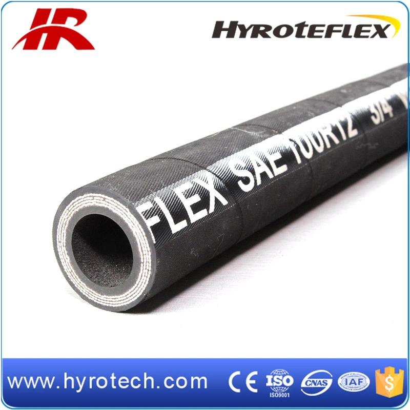 Flexible Steel Wire Spiral Fuel Industrial High Pressure Hydraulic Hose Manufacturer Directly 4sp/R9