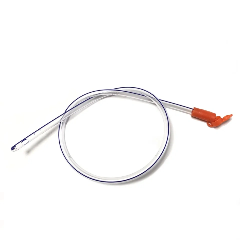 Disposable PVC Nelaton Cathter Latex Free Rectal Catheter