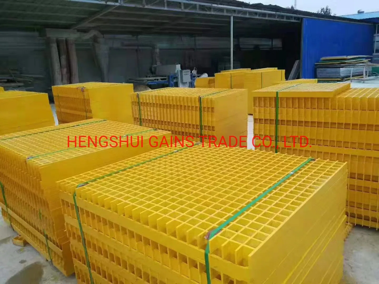 Non-Slip Anti-Corrosion GRP Grille Board Grating for Floor Foot Walk Cable Trench Covers From Original Factory