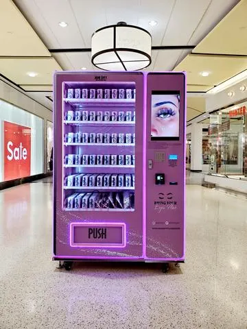 Vending Machine for Beauty Make up Products with Logo for Free