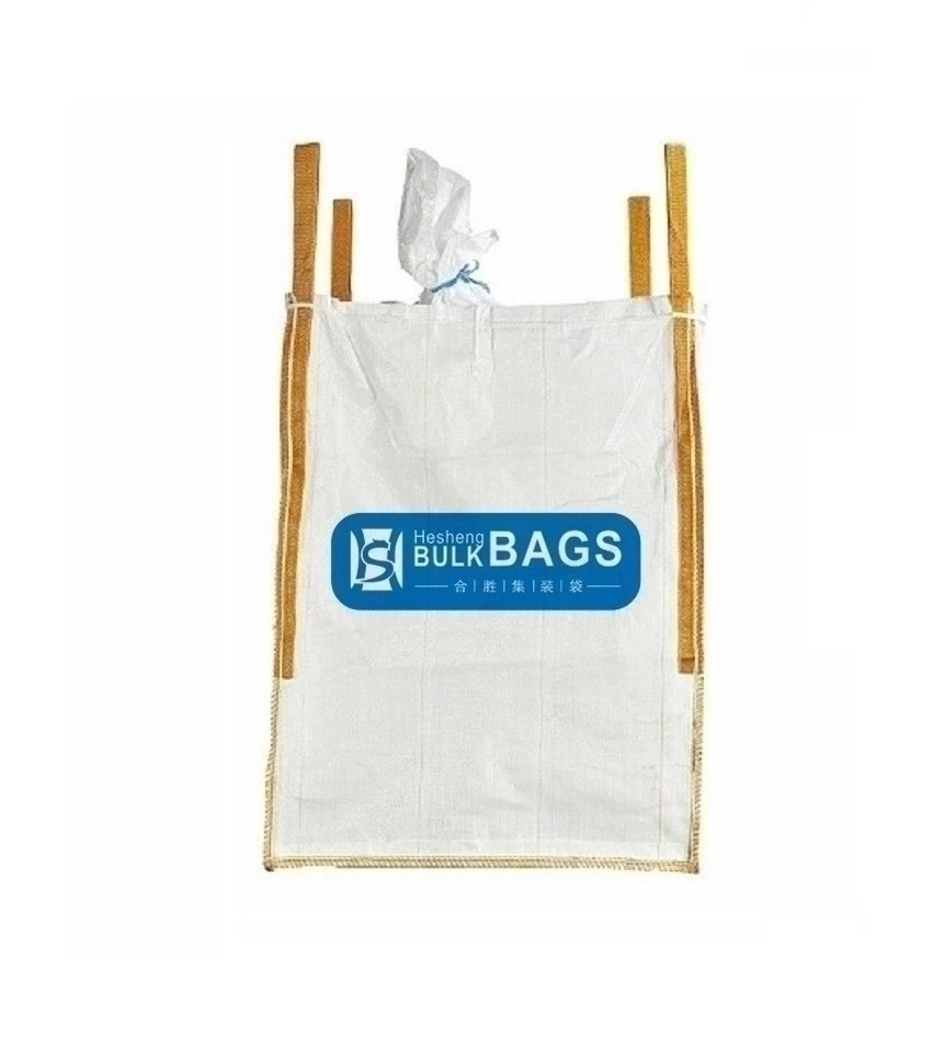 Hesheng FIBC Bulk Bags Builders Garden Rubbish Heavy Duty Industrial Woven Jumbo Storage Sack Bags