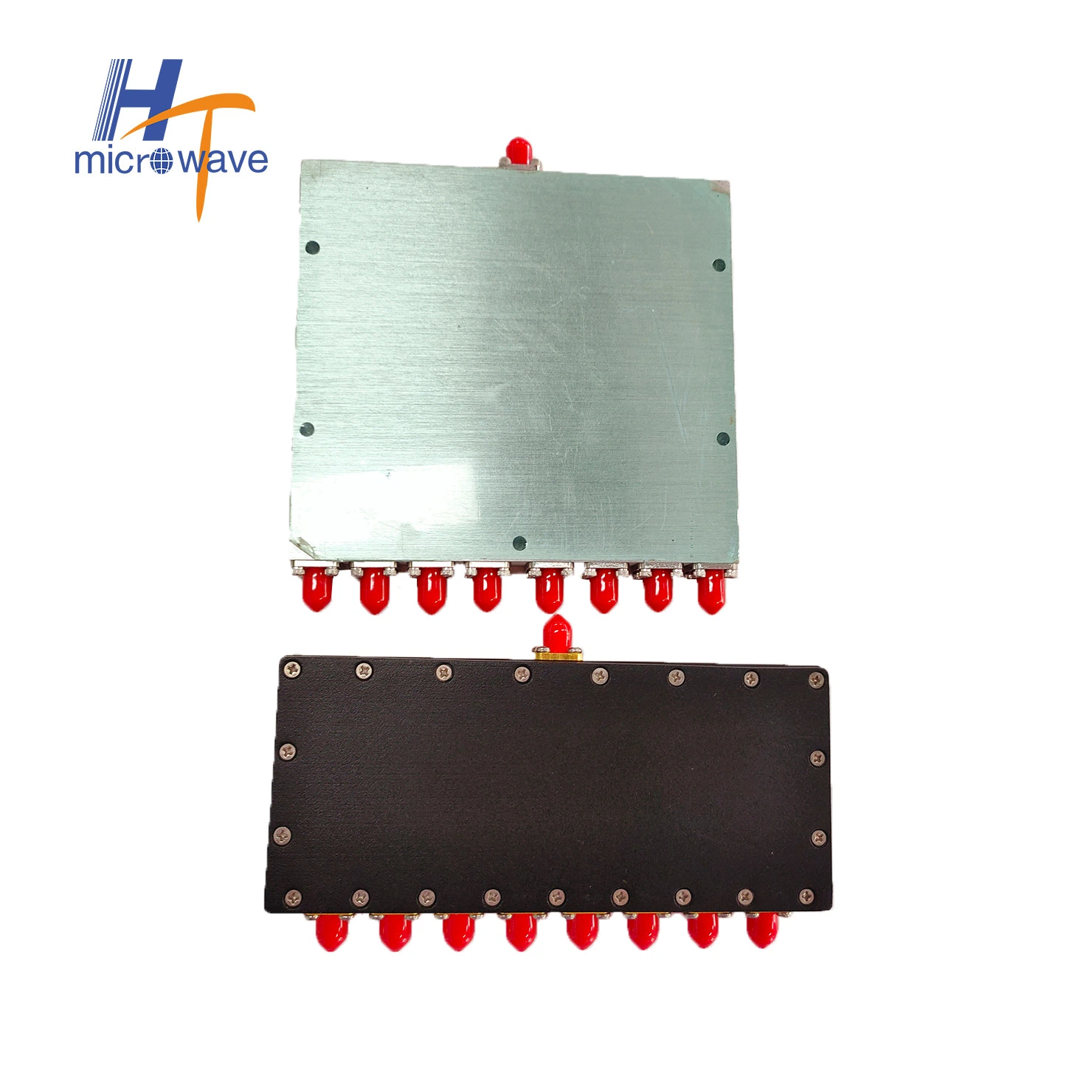 Htmicrowave Manufacturer 1500-1600MHz RF 8 Way Microstrip Power Divider Splitter