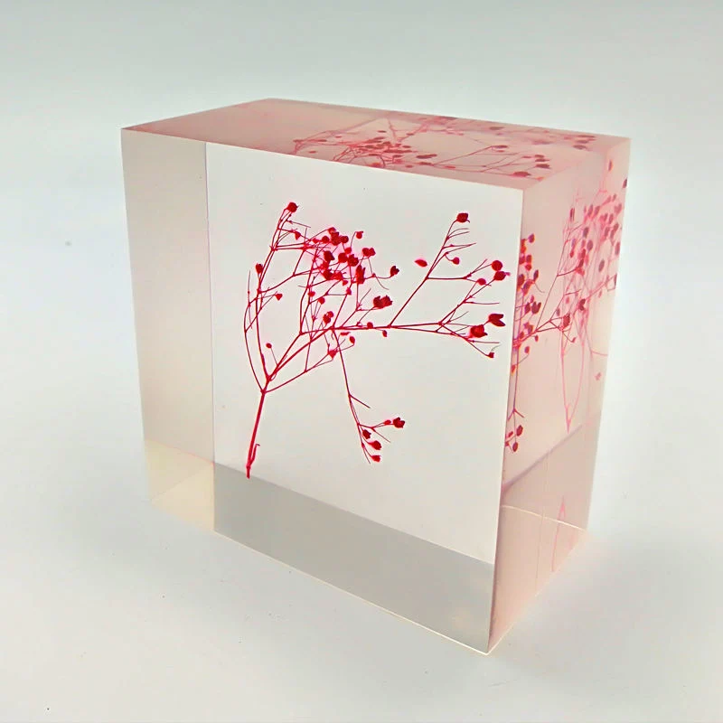 Clear Acrylic Paperweight Plastic & Resin Crafts