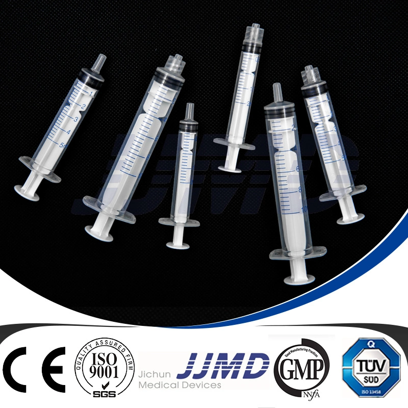 3 Parts Luer Slip Concentric Disposable Hospital Supply Syringe