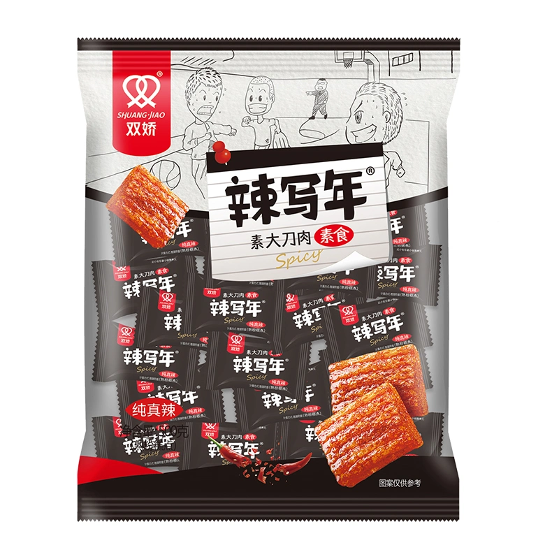 Chinese Special Latiao Hot Spicy Strip Chewy Snacks Food Snack Gluten Stick