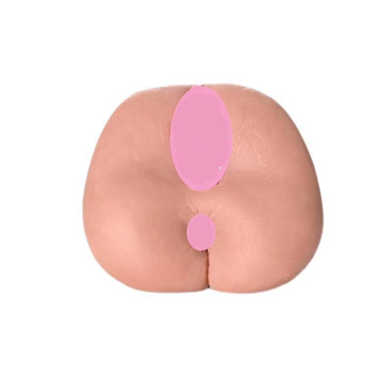 3 en 1 macho Masturbator, realista Pocket Pussy con cara de realismo diseñado y estructura 3D para los hombres de la masturbación mamada Portable macho adulto de juguete sexual.