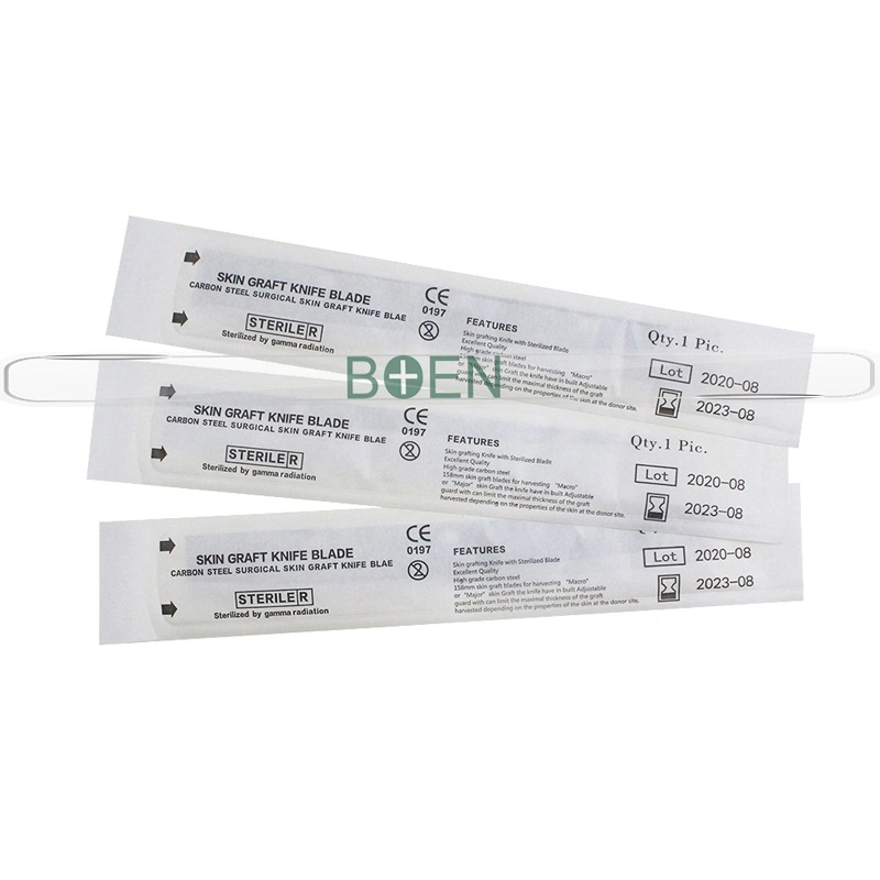 Medical Sterile Surgical Operation Skin Graft Blade Dermatome Blade