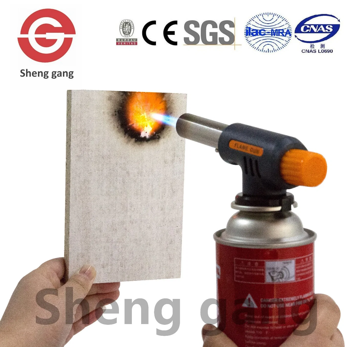 Magnesium Oxide Fireproof / MGO / Mgso4 / Magnesia / Wall / HPL / Sandwich / SIP/ Decoration / Dragon/ Ceiling Panel