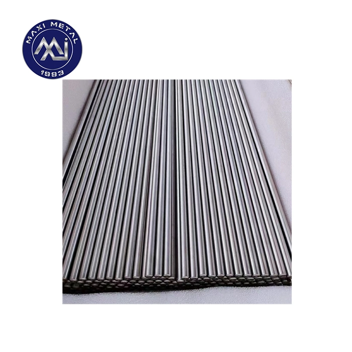 High Precision Titanium Alloy Round Rod Gr5 Solid Titanium Bar for Heat and Corrosion Resistant Industrial