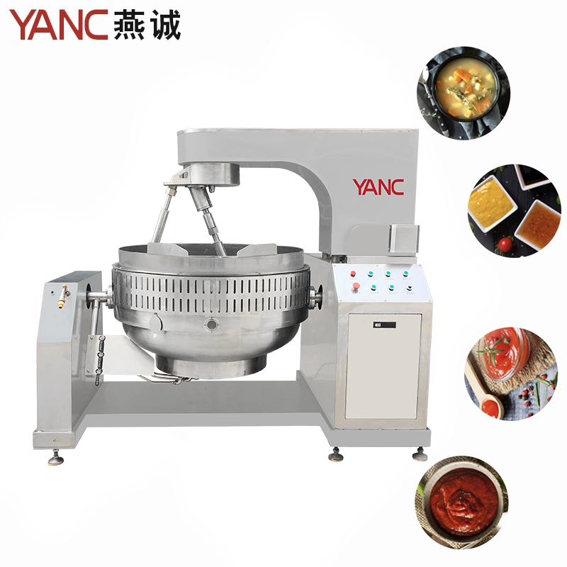 Candy Caramel Soup Kettle Stove Syrup Jam Cooker Sauce Cooking Mixer Machine