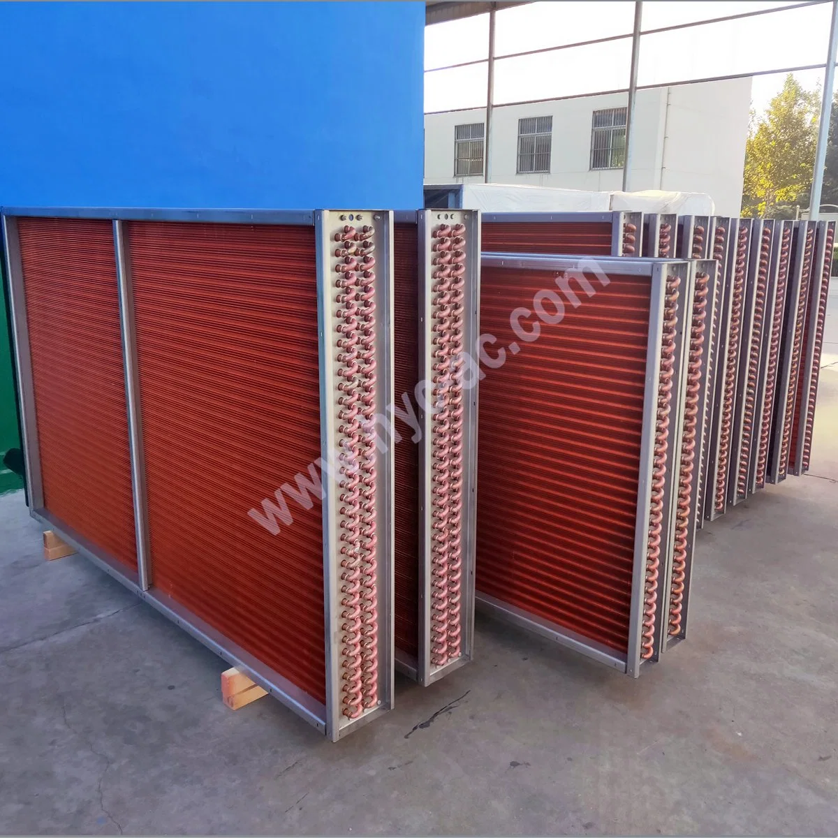 High quality/High cost performance  Copper Tube Copper Fin Type Coil Evaporator for Central Air Conditioner